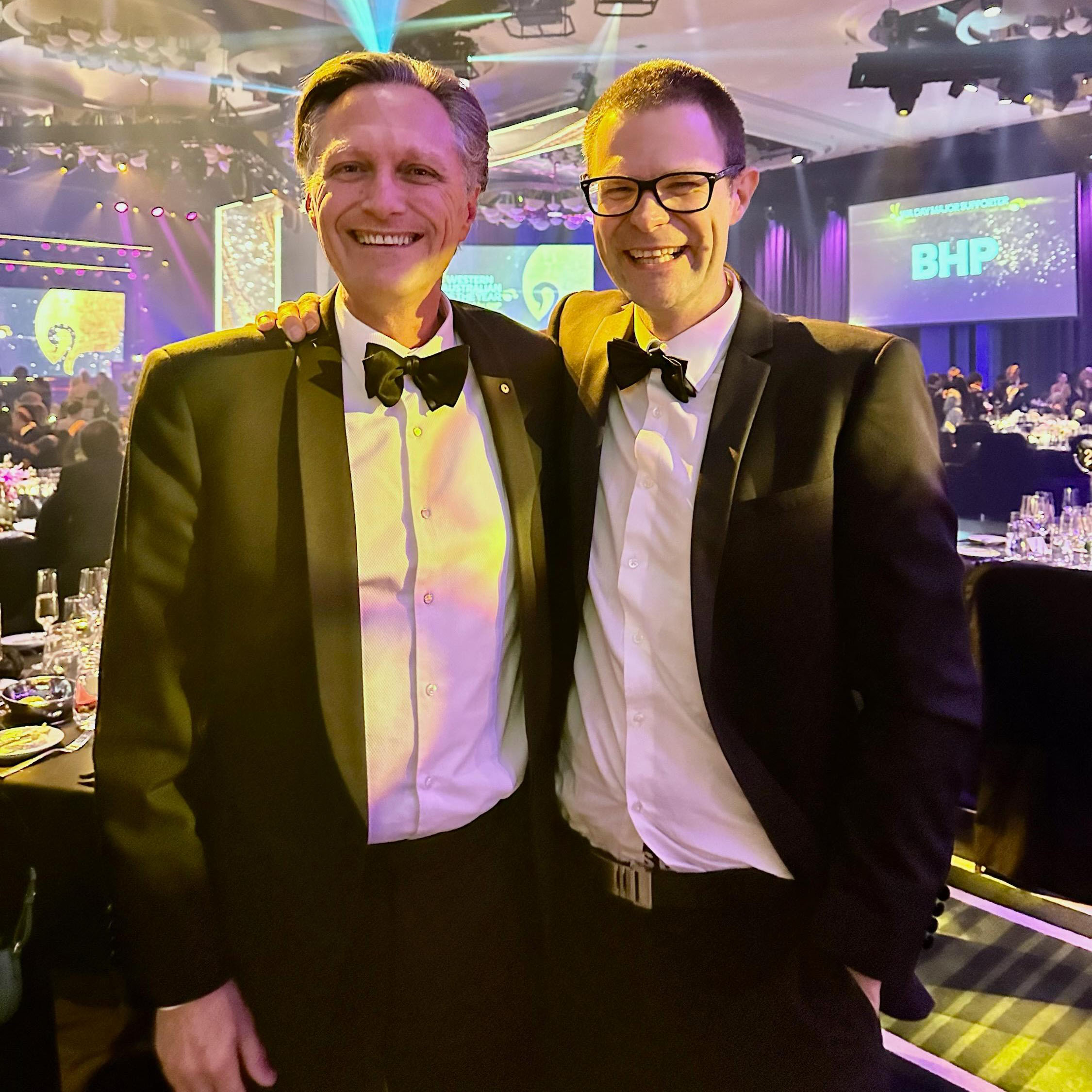 Professor Jonathan Carapetis and Professor Andrew Whitehouse